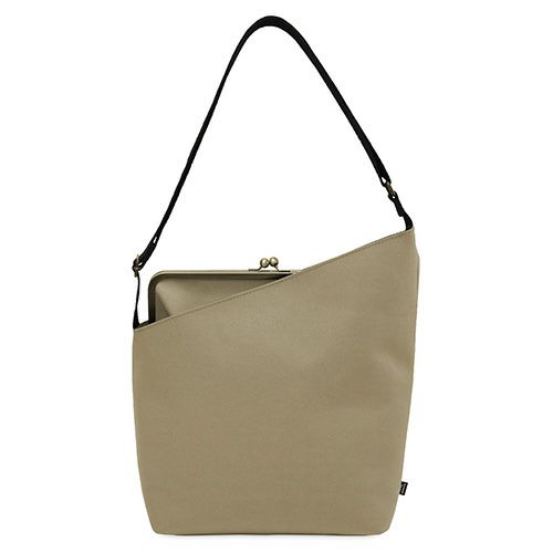 在庫商品】がま口縦型ワンショルダーバッグ【Sarei ジオメトリック