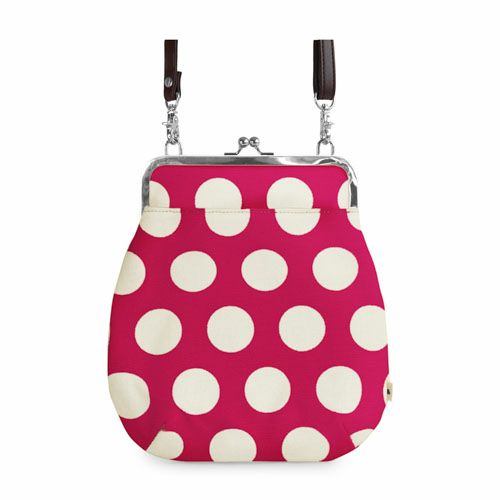 在庫商品】ポケット付きがま口フラットショルダー【帆布 在庫限り（アソート）】