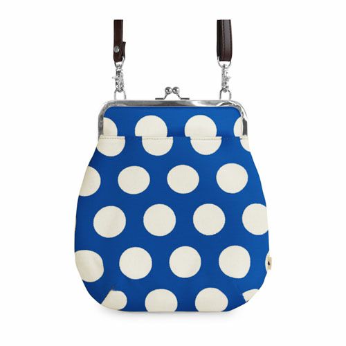 在庫商品】ポケット付きがま口フラットショルダー【帆布 在庫限り（アソート）】