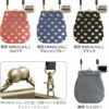 ポケット付きがま口フラットショルダー【帆布・綿布（アソート）】