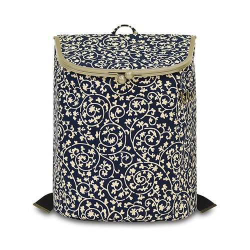 がま口SHOIKOリュック【帆布・蛸唐草】