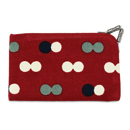 仕切り付きがま口カードケース