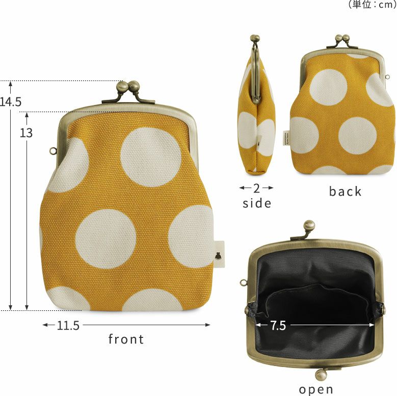 AYANOKOJI 【在庫商品】がま口シガレットケース【帆布・唐草