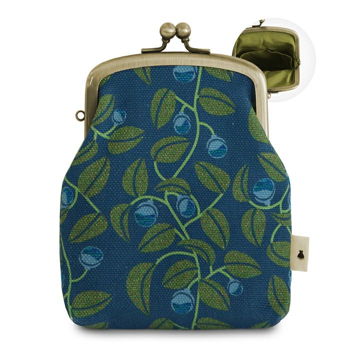 がま口シガレットケース【帆布・綿布（アソート）】