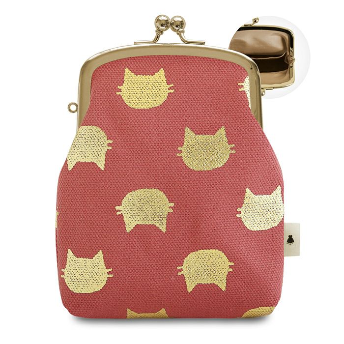 がま口シガレットケース【帆布・綿布（アソート）】