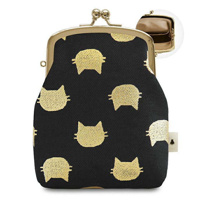 がま口シガレットケース【帆布・綿布（アソート）】