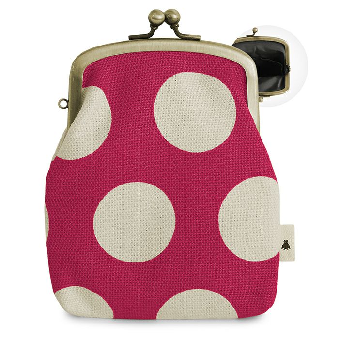 【在庫商品】がま口シガレットケース【帆布 廃番（アソート）】