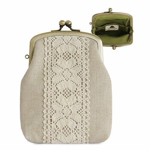 在庫商品】がま口シガレットケース【リネン】 [M便 1/4] | がま口の