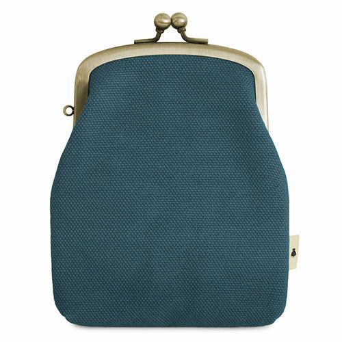 がま口シガレットケース【帆布・無地】