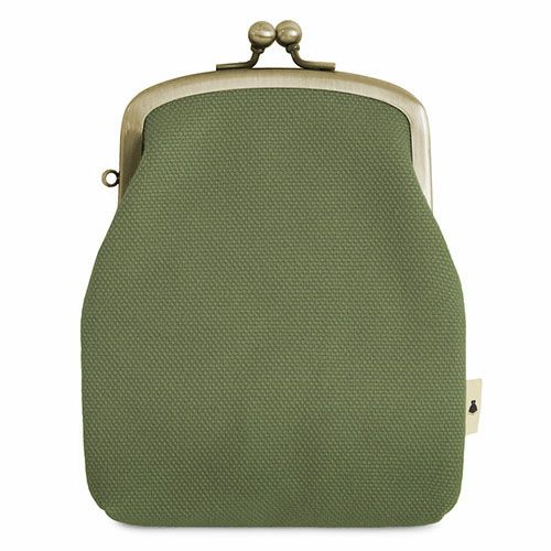 がま口シガレットケース【帆布・無地】