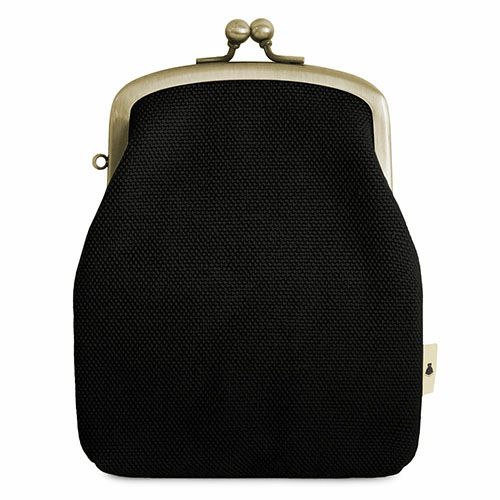 がま口シガレットケース【帆布・無地】