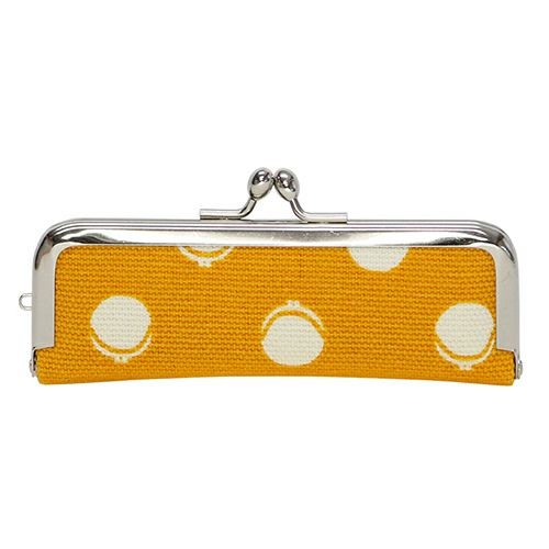 がま口印鑑ケース【帆布・がまドット大判】