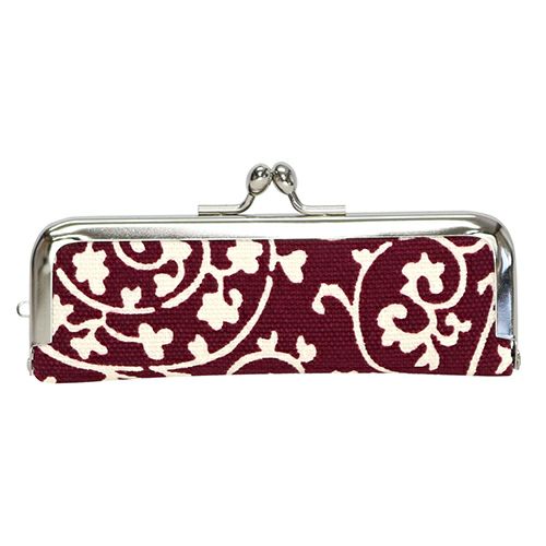 がま口印鑑ケース【帆布・蛸唐草】