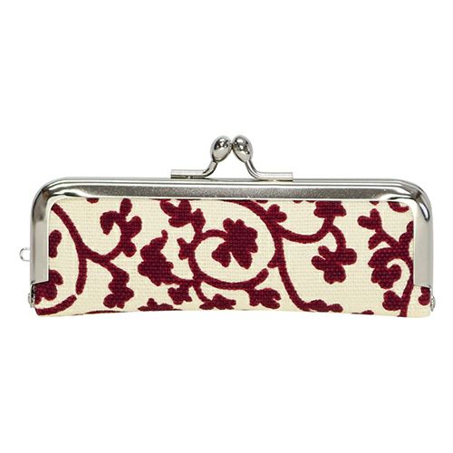 がま口印鑑ケース【帆布・蛸唐草】