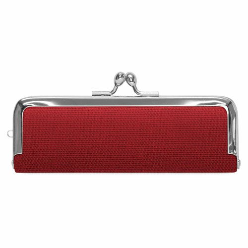 がま口印鑑ケース【帆布・無地】