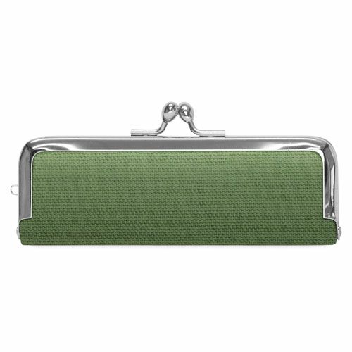 がま口印鑑ケース【帆布・無地】