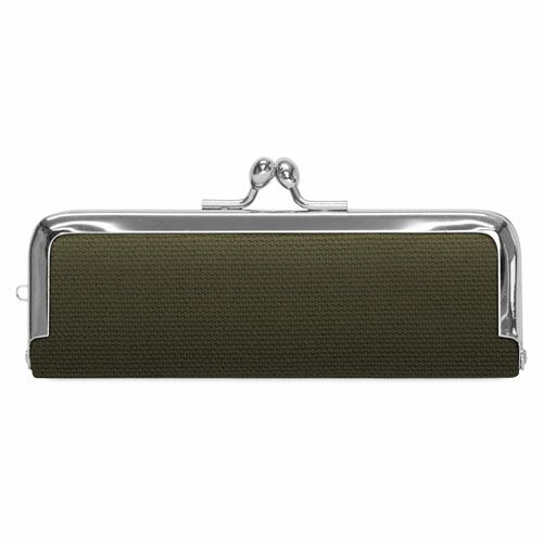 在庫商品】がま口印鑑ケース【帆布・無地】 [M便 1/8] | AYANOKOJI