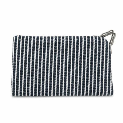 AYANOKOJI 【在庫商品】がま口キーケース【綿布・ヒッコリー】 [M便 1/6]