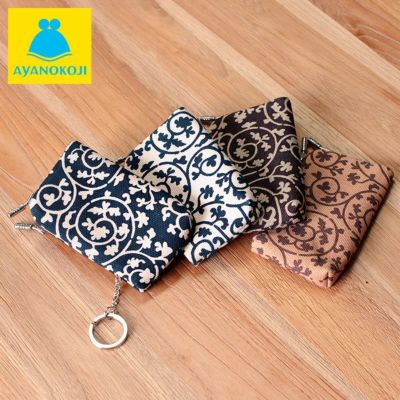 AYANOKOJI 【在庫商品】がま口キーケース【帆布・蛸唐草】 [M便 1/6]