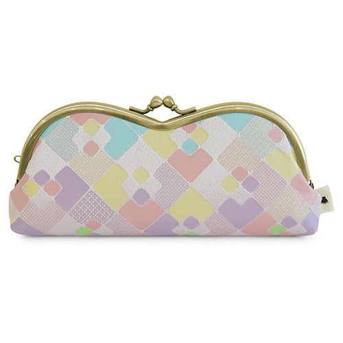 つみ木柄 ホワイト