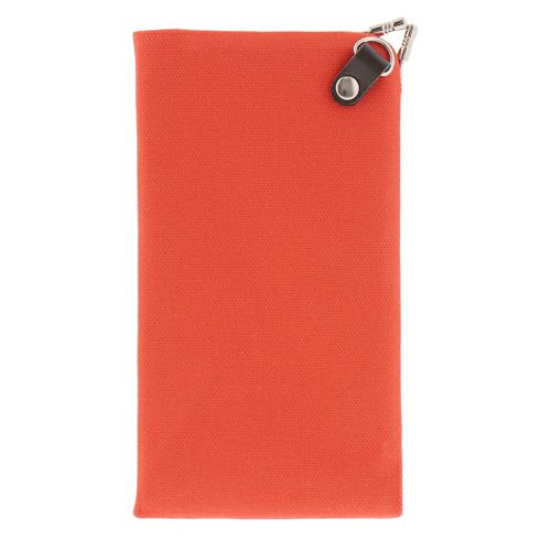 がま口スマートフォンケース＋（プラス）【帆布・無地】 