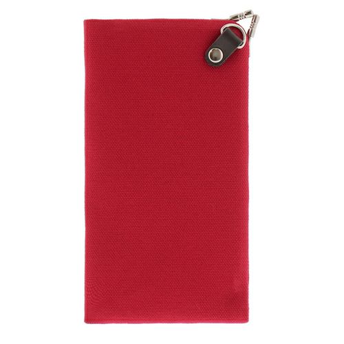 がま口スマートフォンケース＋（プラス）【帆布・無地】 