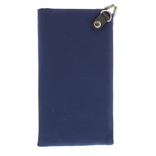 がま口スマートフォンケース＋（プラス）【帆布・無地】 