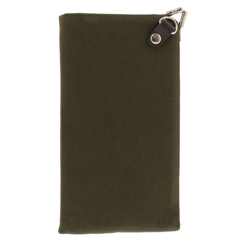 がま口スマートフォンケース＋（プラス）【帆布・無地】 