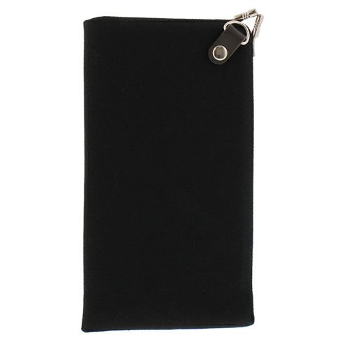 がま口スマートフォンケース＋（プラス）【帆布・無地】 