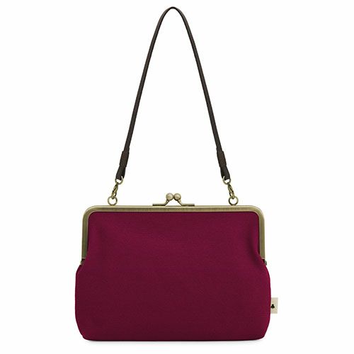 がま口手帳ケース【帆布・無地】 