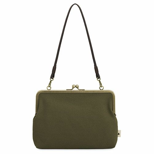 がま口手帳ケース【帆布・無地】 