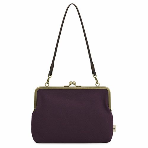 がま口手帳ケース【帆布・無地】 