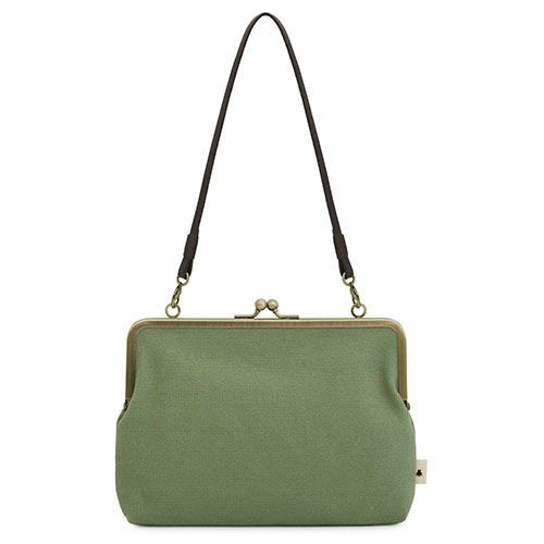 がま口手帳ケース【帆布・無地】 