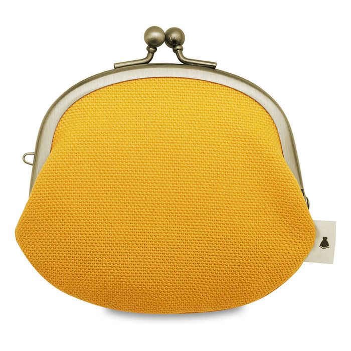3.3寸がま口財布【帆布・綿布（アソート）】