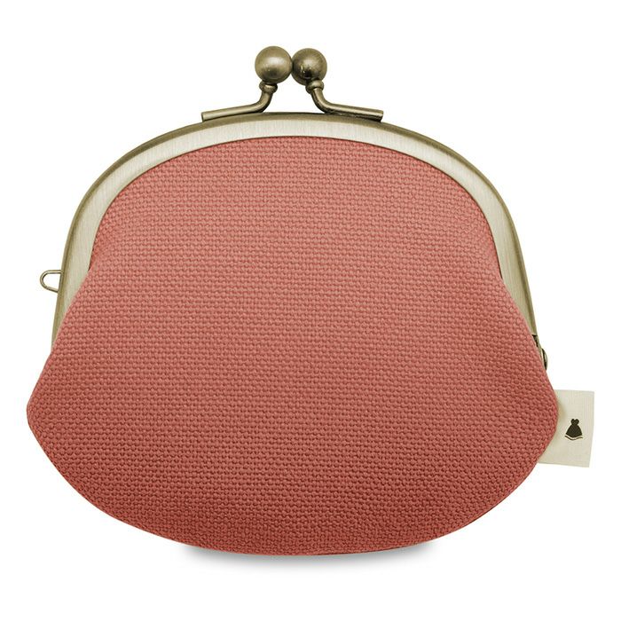 3.3寸がま口財布【帆布・綿布（アソート）】