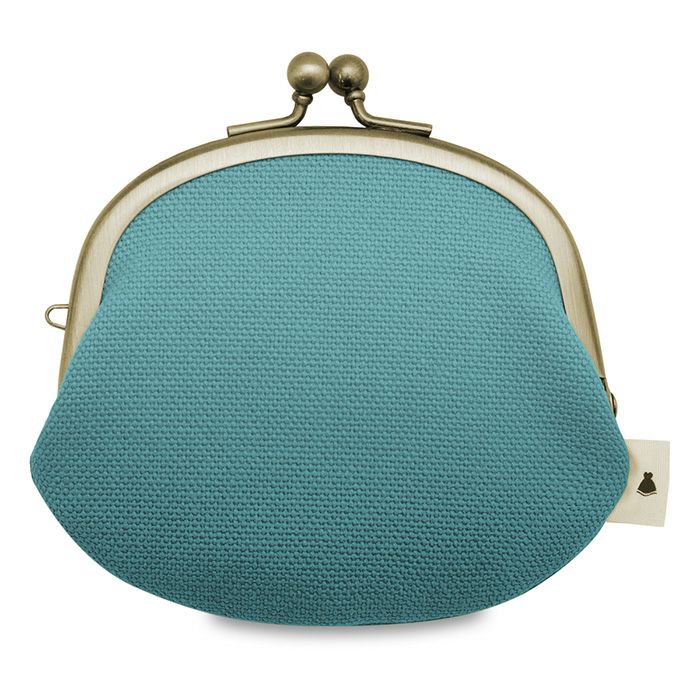 3.3寸がま口財布【帆布・綿布（アソート）】