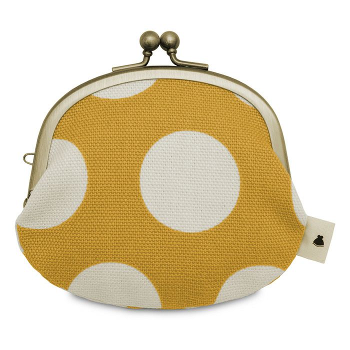 3.3寸がま口財布【帆布・綿布（アソート）】