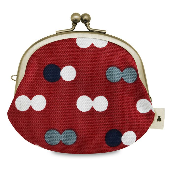 3.3寸がま口財布【帆布・綿布（アソート）】