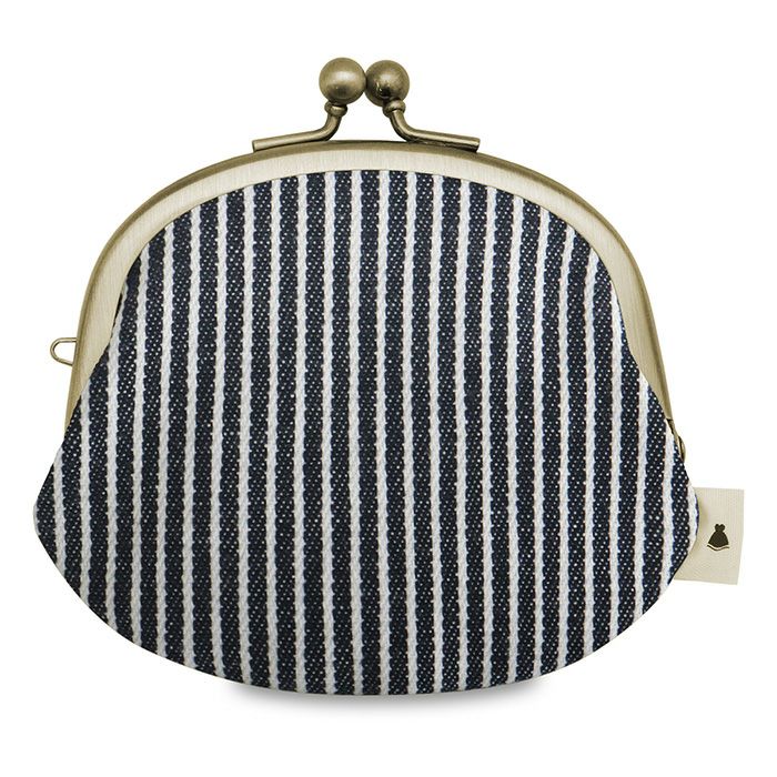 3.3寸がま口財布【帆布・綿布（アソート）】