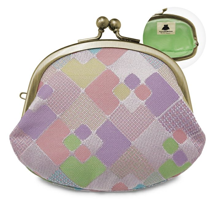 3.3寸がま口財布【金襴・帯地（アソート）】