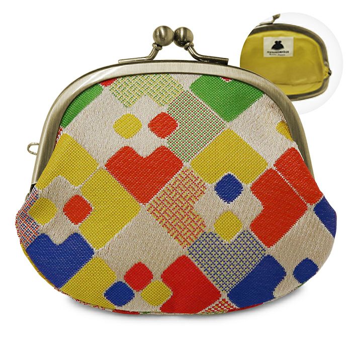 3.3寸がま口財布【金襴・帯地（アソート）】