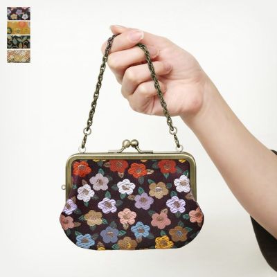 AYANOKOJI 【在庫商品】チェーン付き手提げがま口財布【金襴】 [M便 1/4]