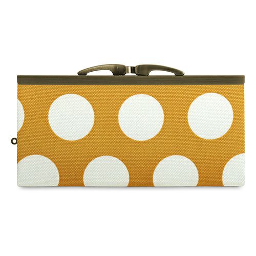 復刻型がま口長財布（マチなし）【帆布・綿布・デニム（アソート）】