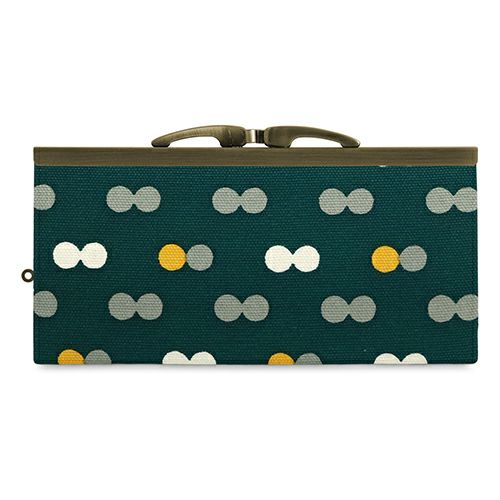 復刻型がま口長財布（マチなし）【帆布・綿布・デニム（アソート）】