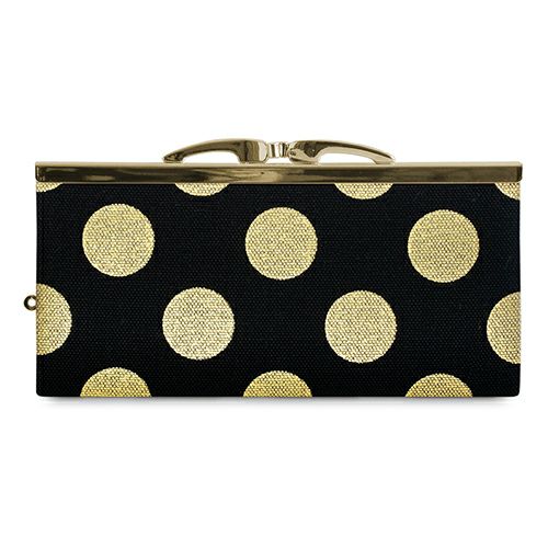 復刻型がま口長財布（マチなし）【帆布・リネン（アソート）】