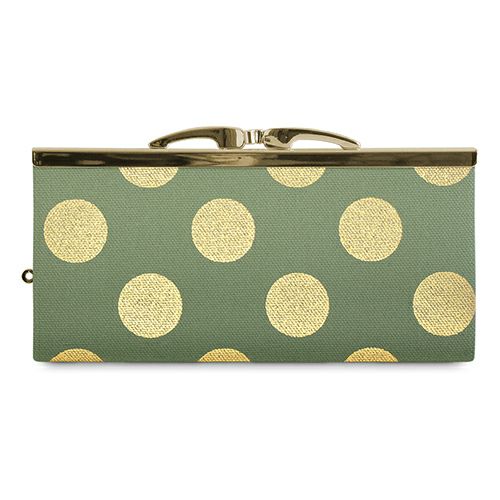 復刻型がま口長財布（マチなし）【帆布・リネン（アソート）】