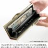 復刻型がま口長財布（マチなし）【金襴・帯地（アソート）】中は仕切りポケットだけが付いており、シンプルな3部屋構造。お札・小銭・カード類など、分けたい物はキッチリ分けられます。