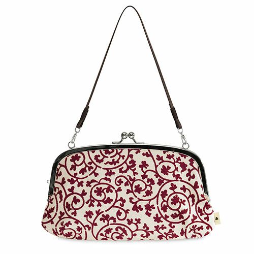 横長親子がま口財布【帆布・蛸唐草】