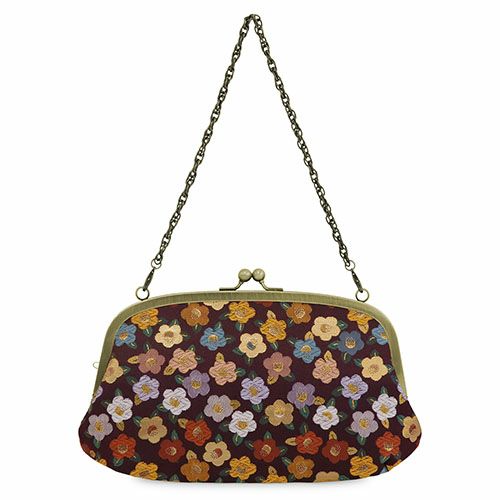 横長親子がま口財布【金襴】 