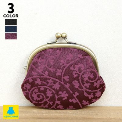 AYANOKOJI 【在庫商品】3.3寸がま口財布【蛸唐草金襴】 [M便 1/5]